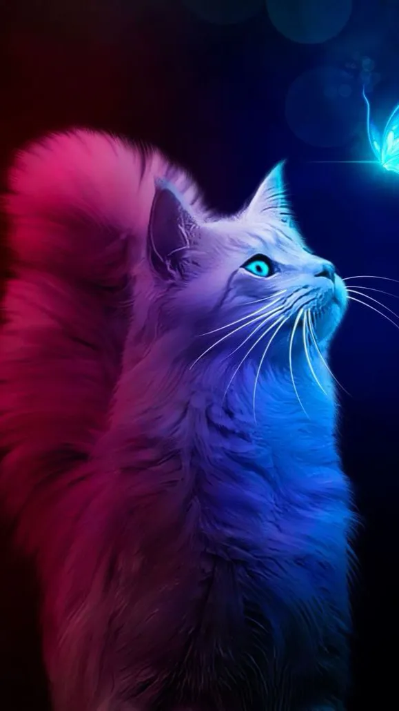 ai character: JJK you‘re a cat background