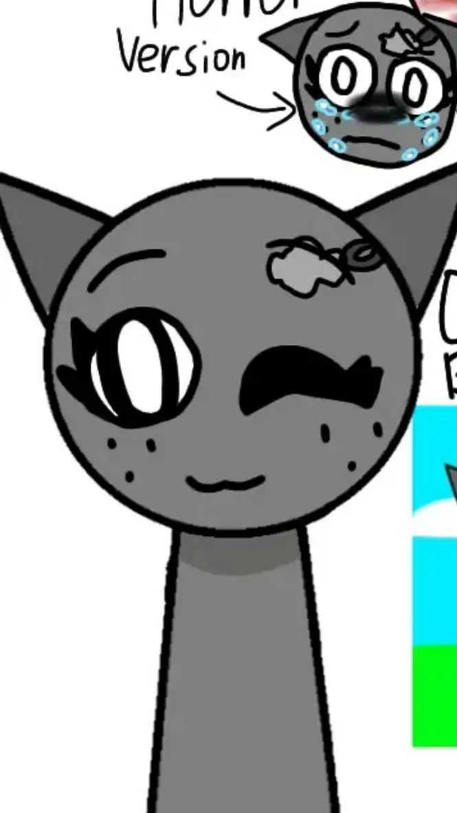 ai character: gigi from sprunki background