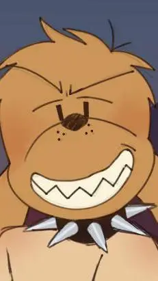 ai character: lil petey dogman background