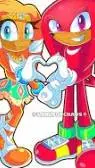 ai character: TIKAL AND KUNCKLES background