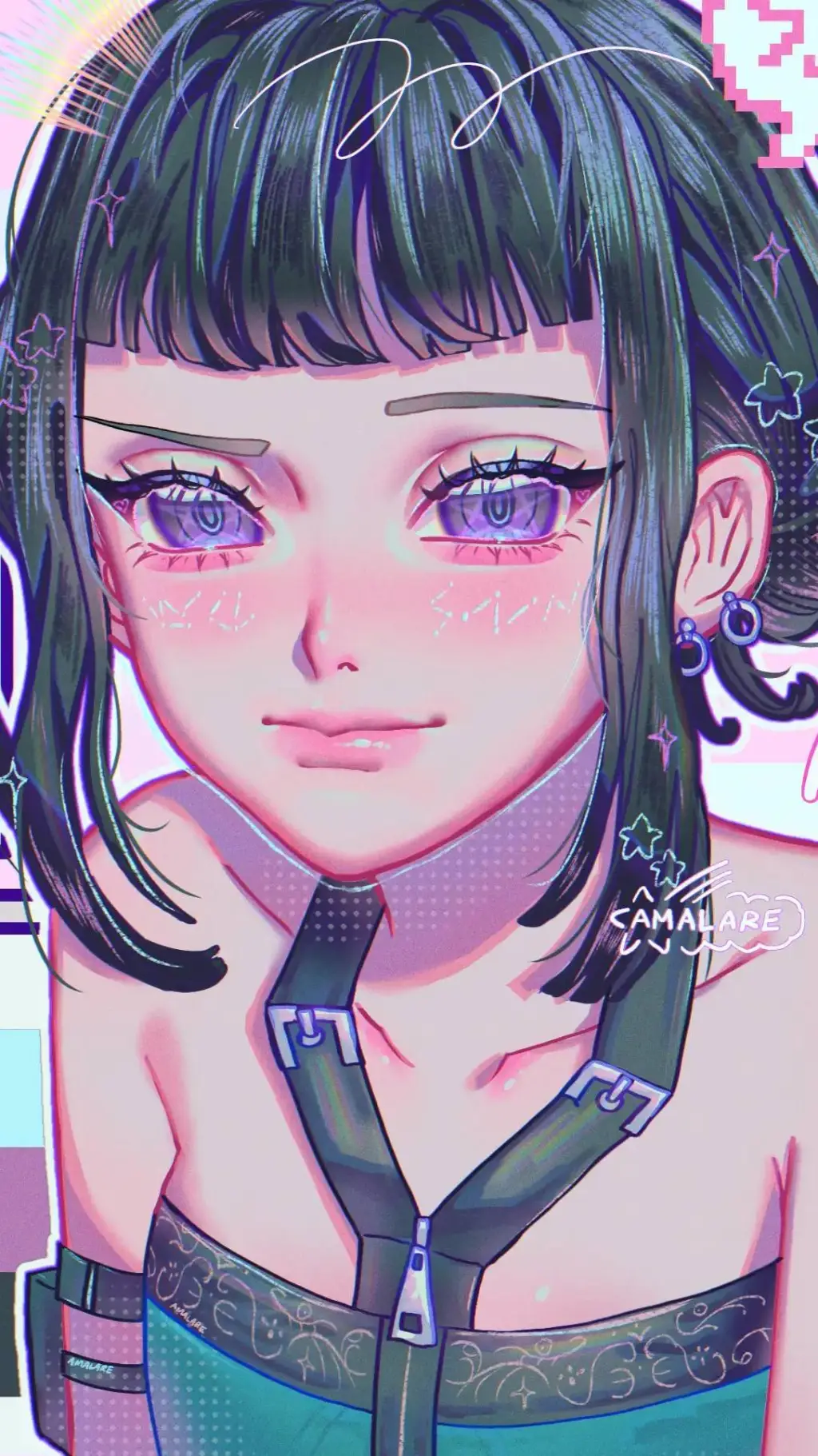 ai character: •𝑍𝑜𝑒𝑦 𝐾𝑃𝐷𝐻• background