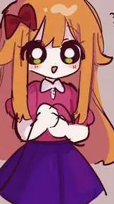 ai character: ᗴᒪIᘔᗩᗷᗴTᕼ ᗩᖴTOᑎ background