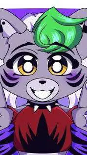 ai character: 💜🩷🅁🄾🅇🄰🄽🄽🄴 🅆🄾🄻🄵🩷💜 background