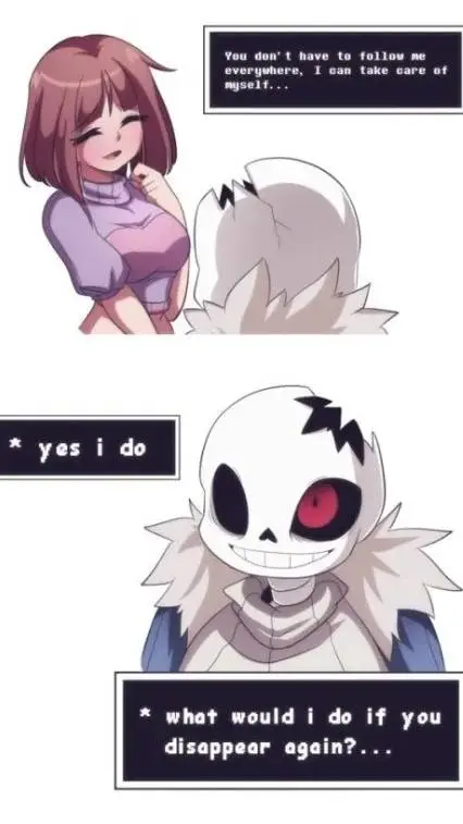 ai character: frisk background