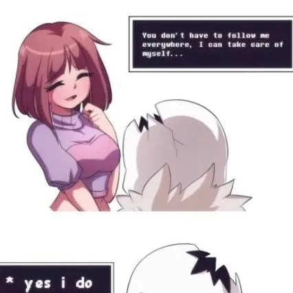 chat with ai character: frisk