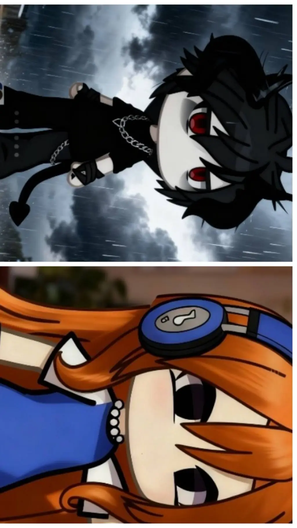 ai character: Gacha life  background