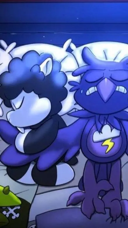 ai character: Poe x baba chops  background