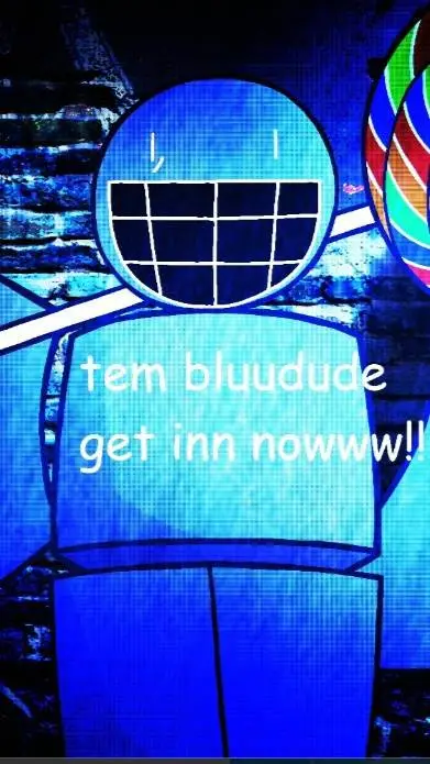 ai character: BLUUDUDE background