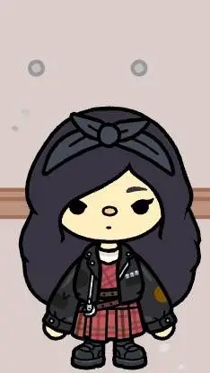 ai character: Emo Girl  background