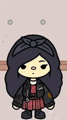 ai character: Emo Girl background