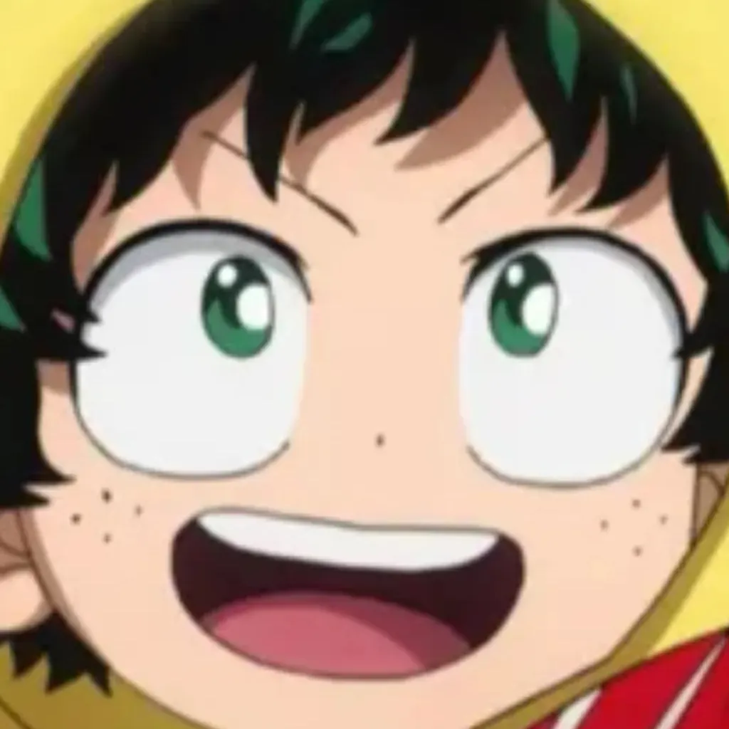 chat with ai character: Kid deku 