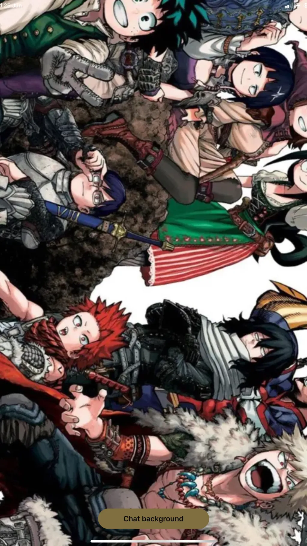 ai character: Mha fantasy background