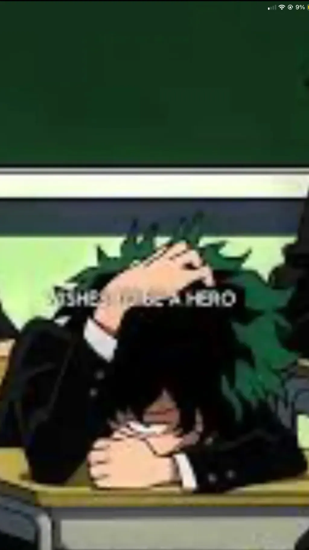 ai character: Mha middle school background