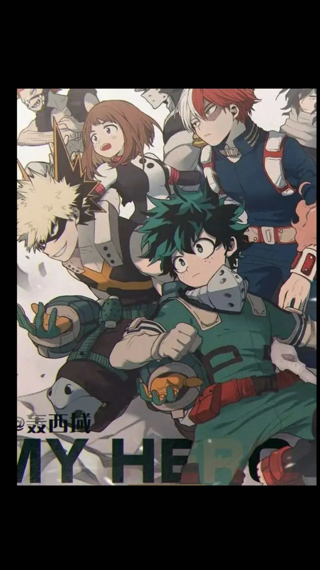 ai character: Mha taser test  background