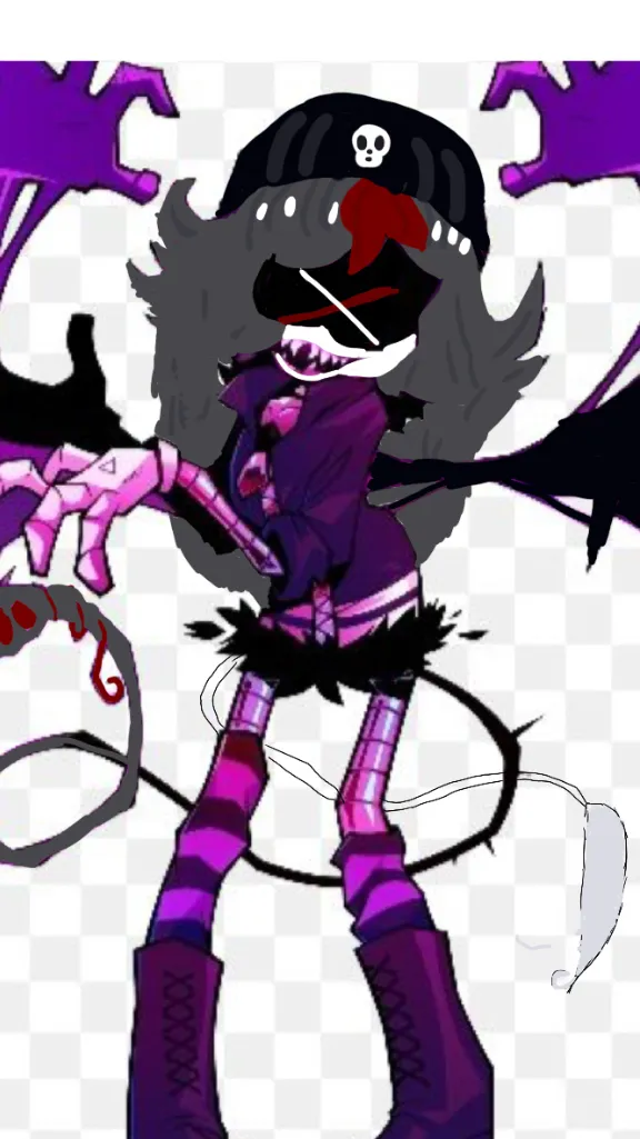 ai character: Uzi x n’s kid 4 background