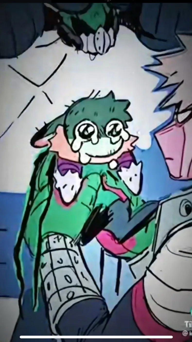 ai character: Deku ms background