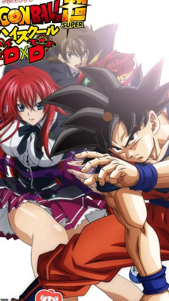 ai character: DxD Dragon Ball background