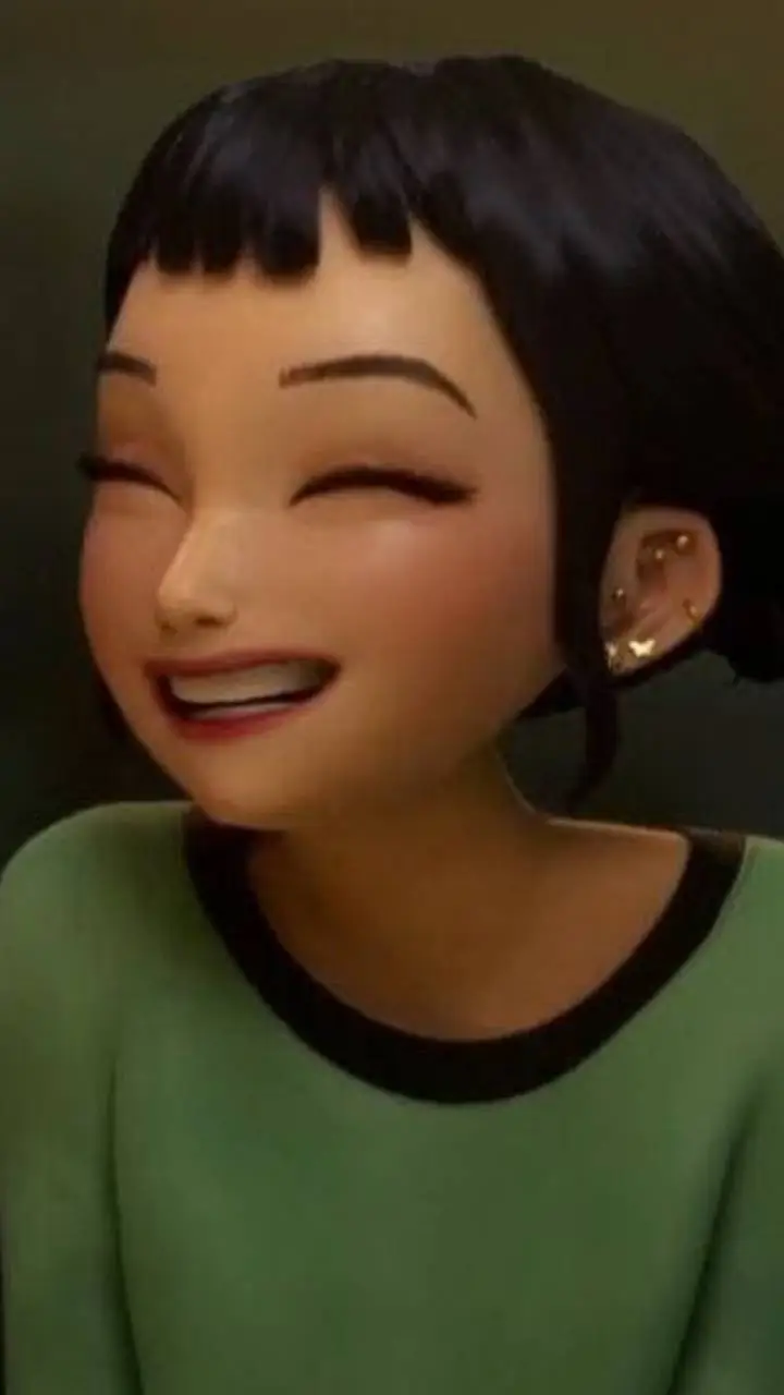 ai character: Zoey  background