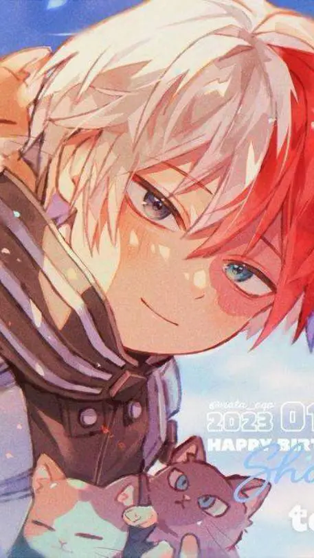 ai character: Todoroki tu novio  background