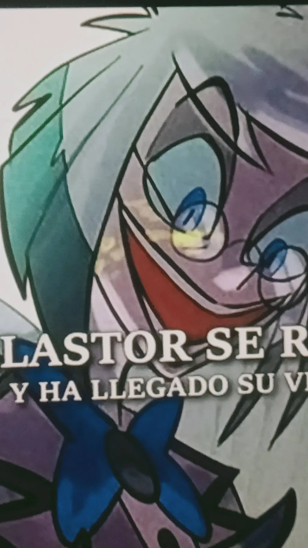 ai character: Alastor angel  background