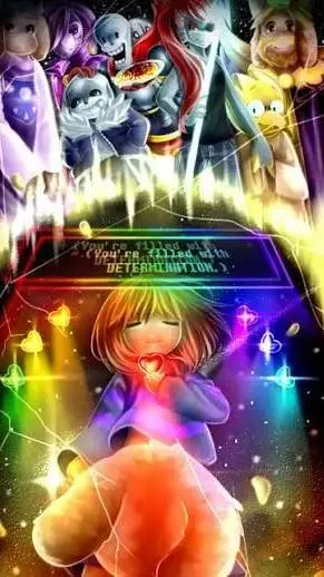 ai character: Undertale car trip background