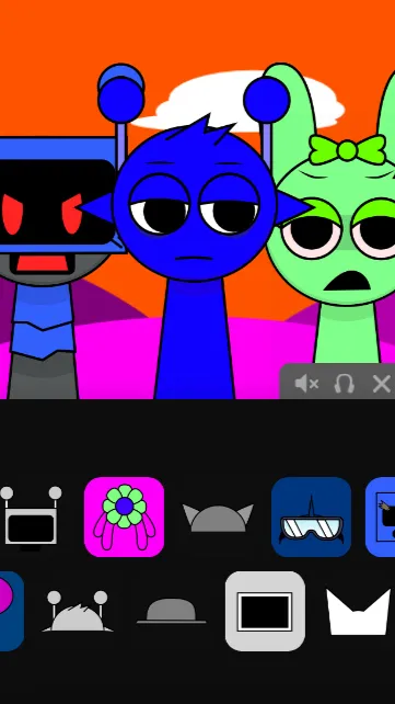 ai character: Veg background