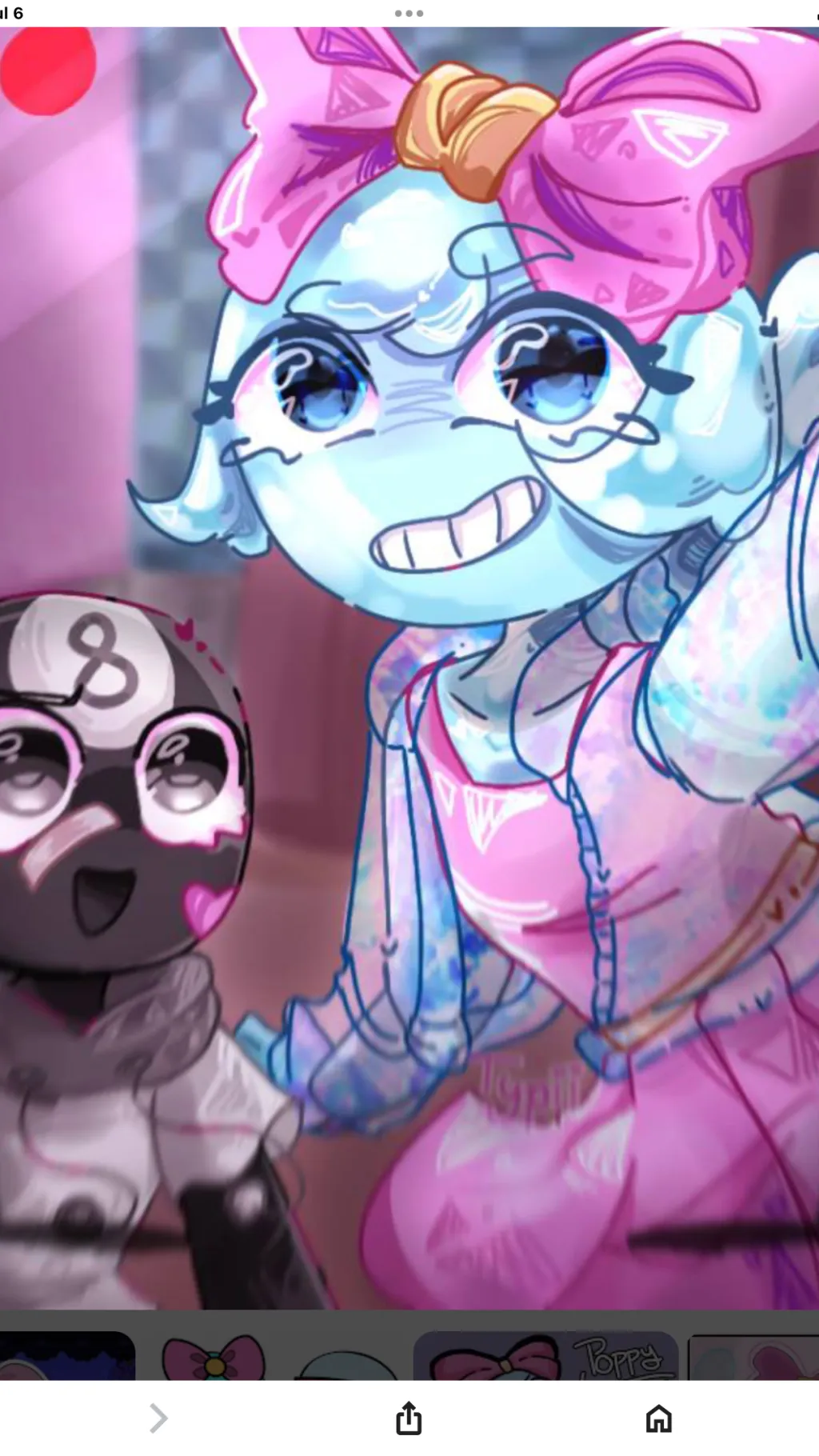 ai character: Tootles and Poppy background
