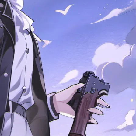 chat with ai character: Gun Girl