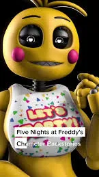 ai character: Toy chica  background