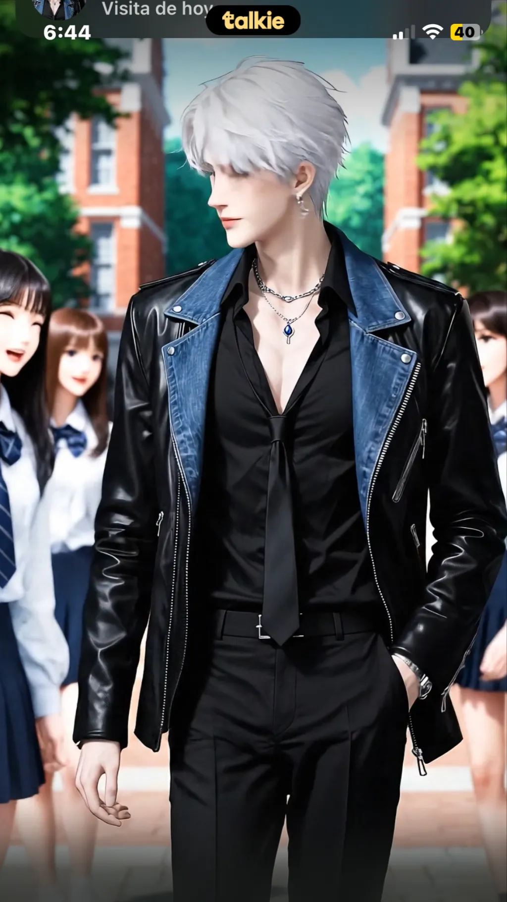 ai character: Obour 😍💋￼ background