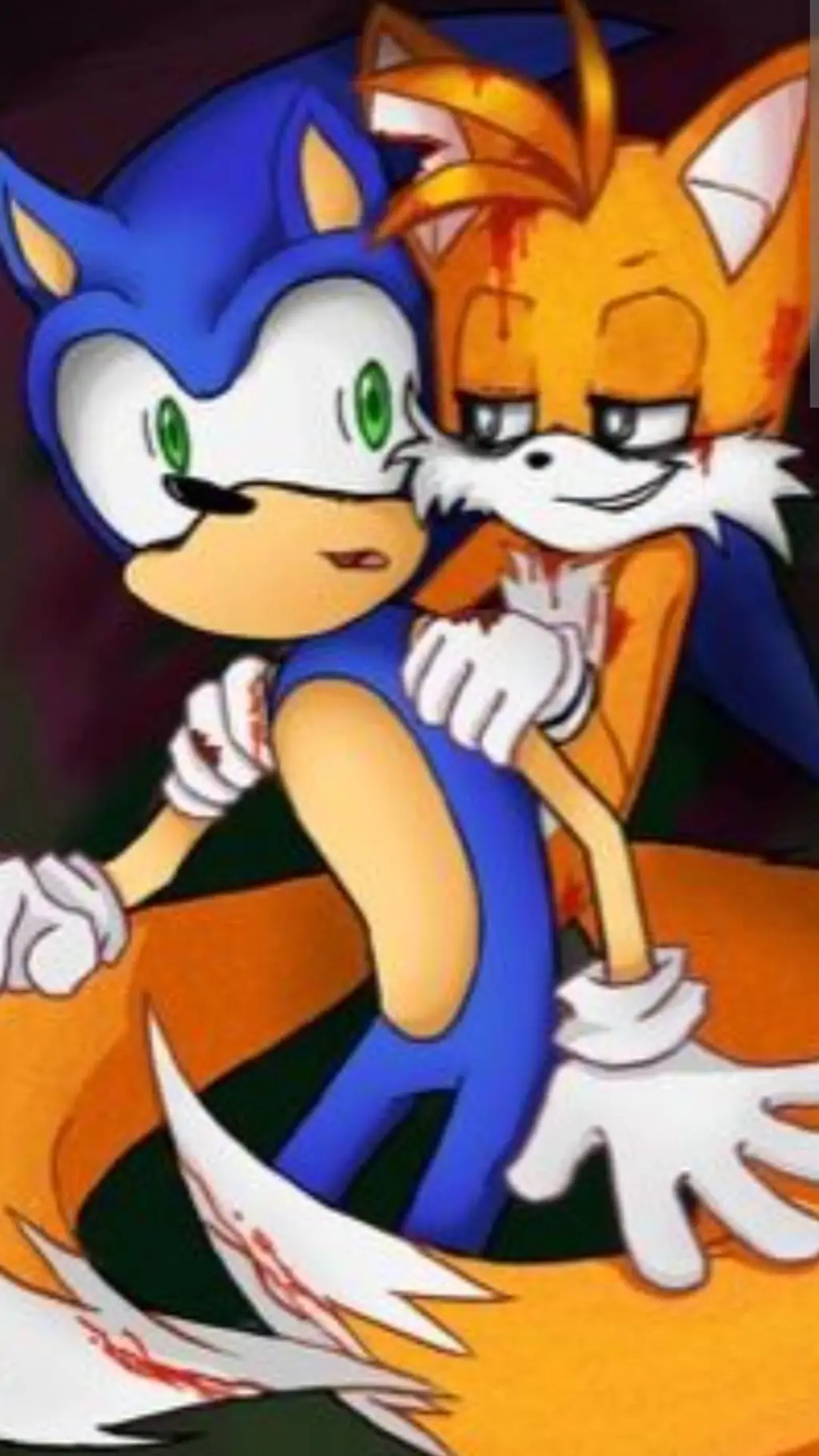 ai character: tails yandere (R) background