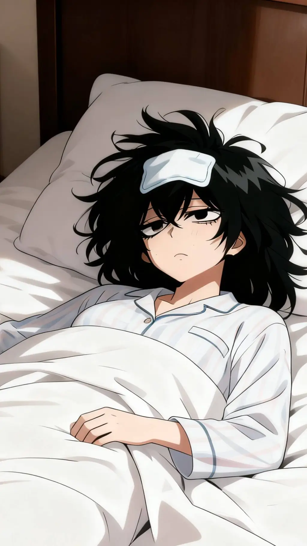 ai character: Frouzen enferma  background