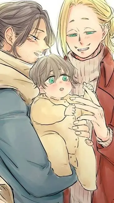 ai character: familia erasermic  background