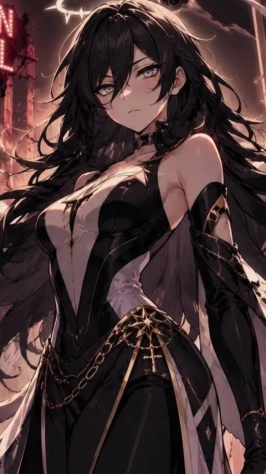 ai character:  hija de lucifer  background