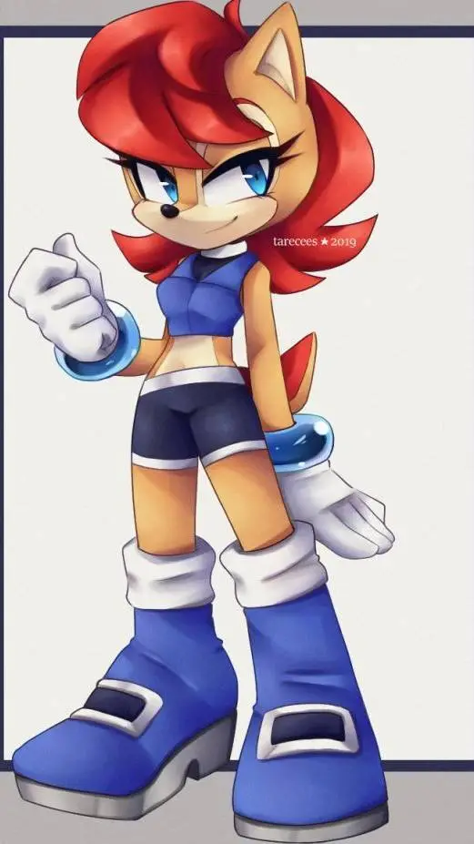 ai character: sally acorn background