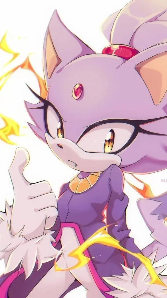 ai character: blaze  background