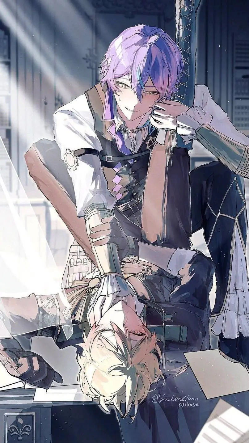 ai character: Rui x Tsukasa background
