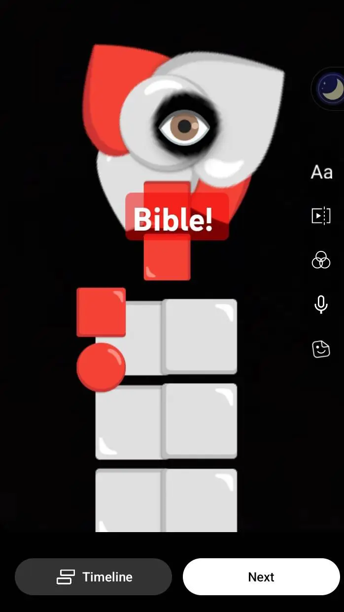 ai character: Bible  background