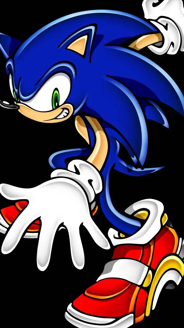 ai character: sonic the hedgehog background
