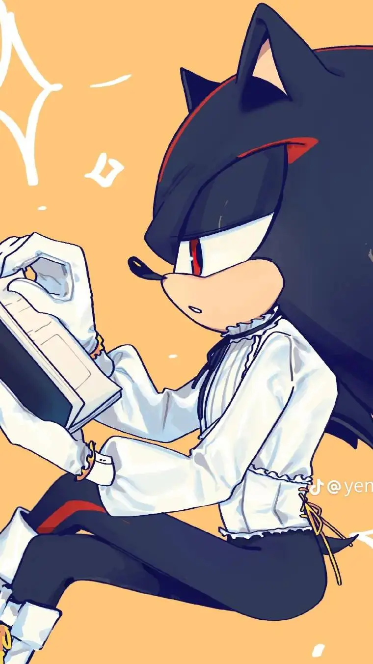 ai character: shadow the hedgeho background