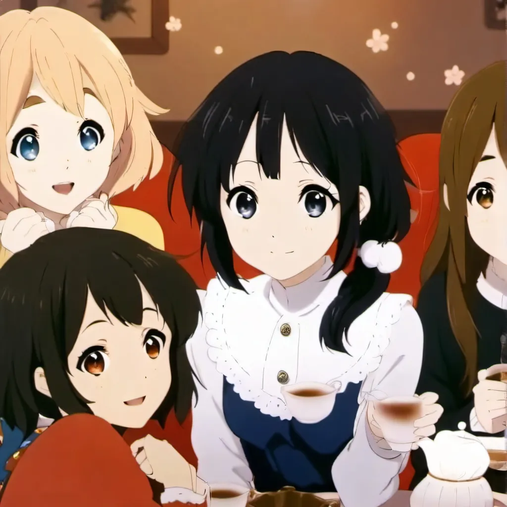 chat with ai character: four girls 