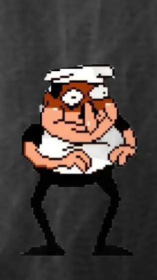 ai character: fake Peppino background