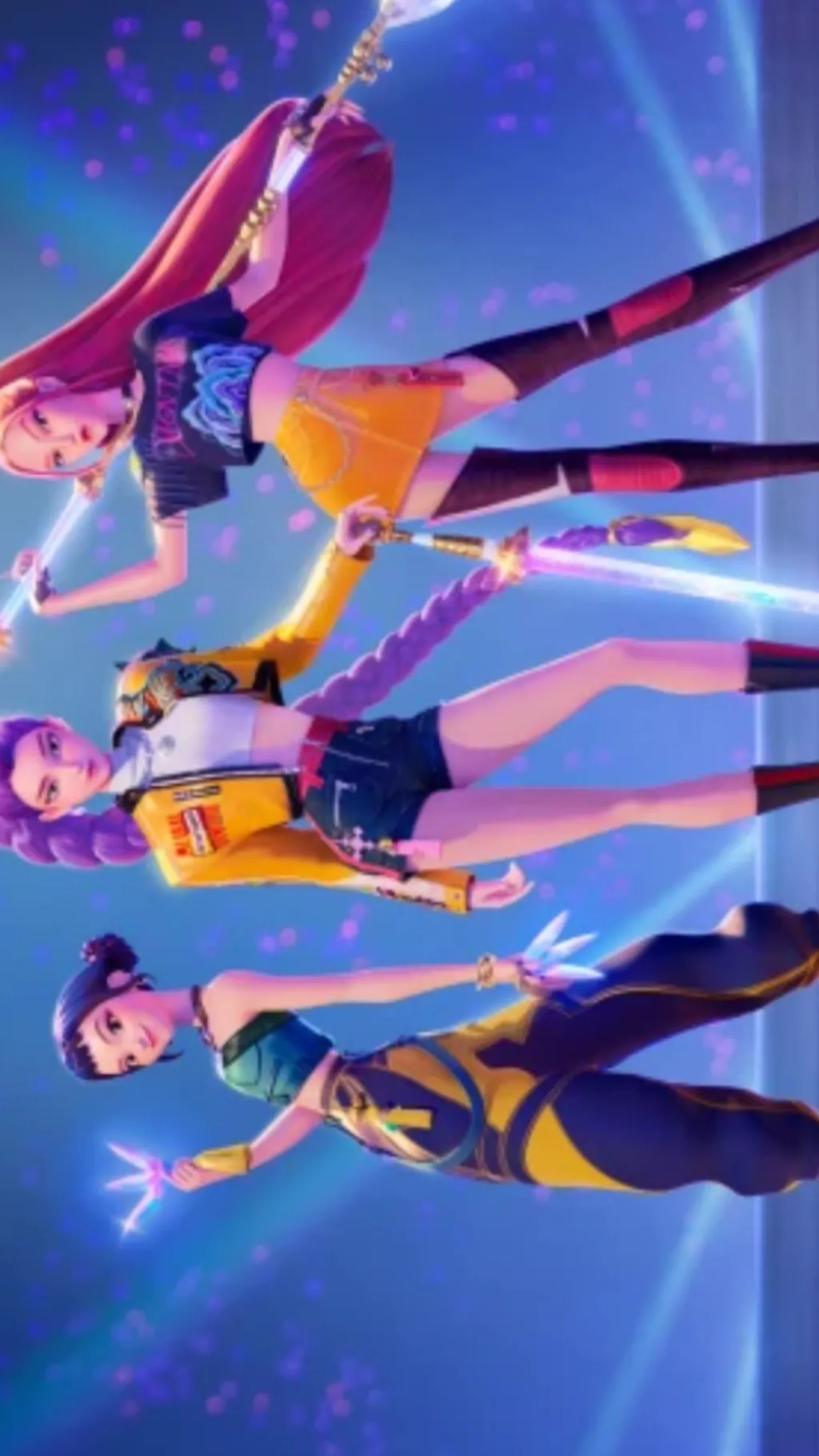 ai character: K-pop hunters background