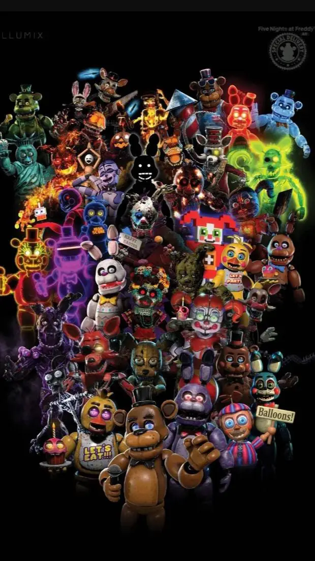 ai character: FNAF background