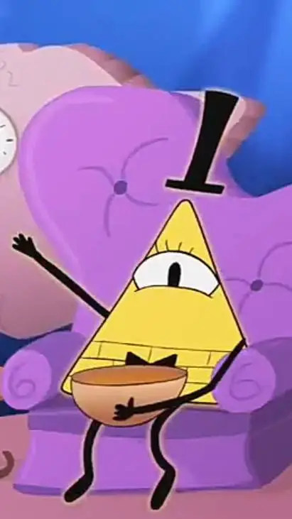ai character: bill cipher  background