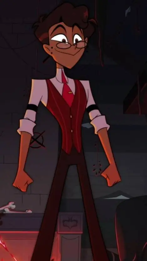 ai character: alastor  background