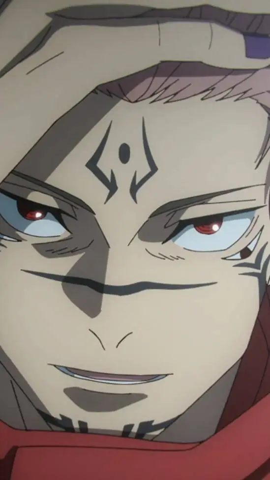 ai character: gojo and sukuna  background
