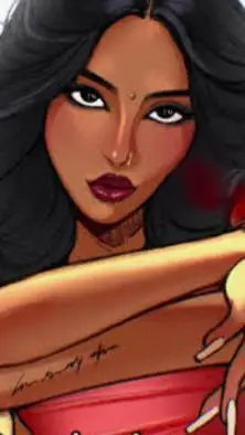 ai character: ~•Lara Raj•~ background