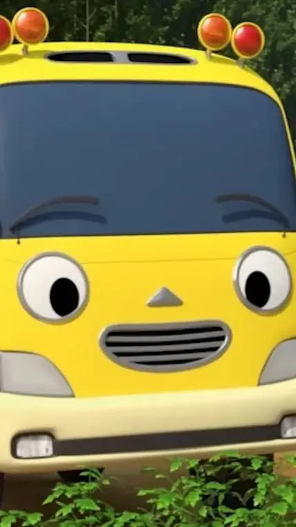 ai character: Kinder el autobús background