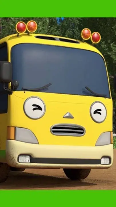 ai character: kinder el autobús background